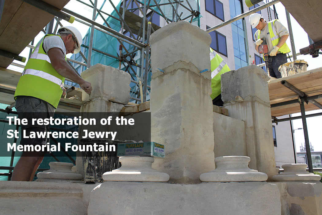 The St Lawrence Jewry Memorial Fountain in the City of London 03