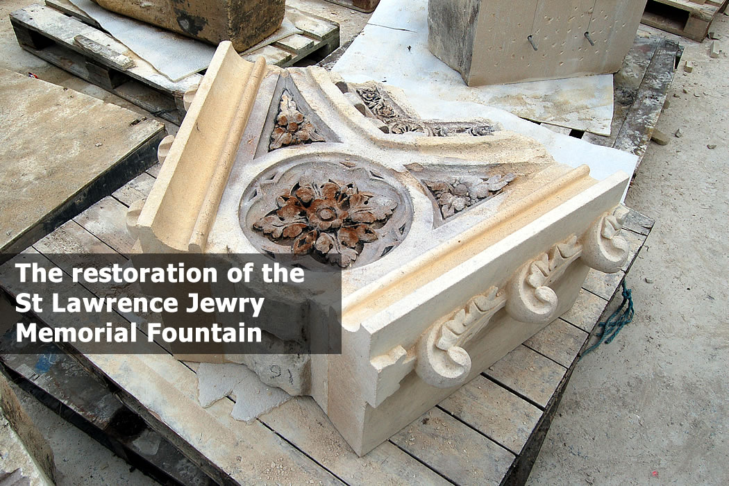 The St Lawrence Jewry Memorial Fountain in the City of London 10