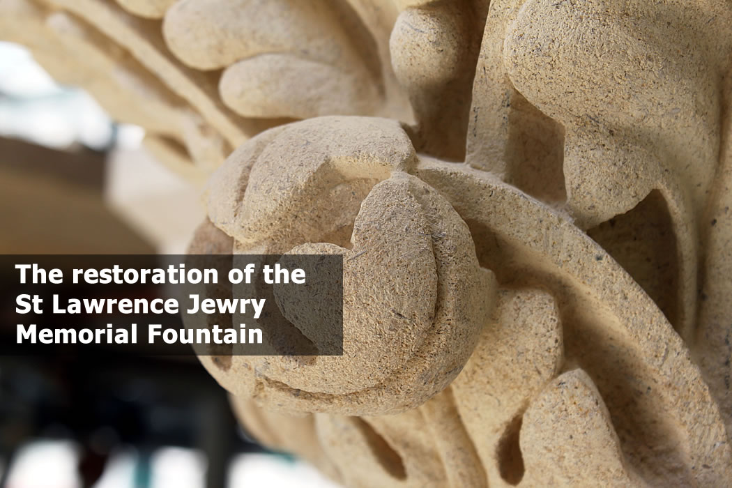 The St Lawrence Jewry Memorial Fountain in the City of London 13